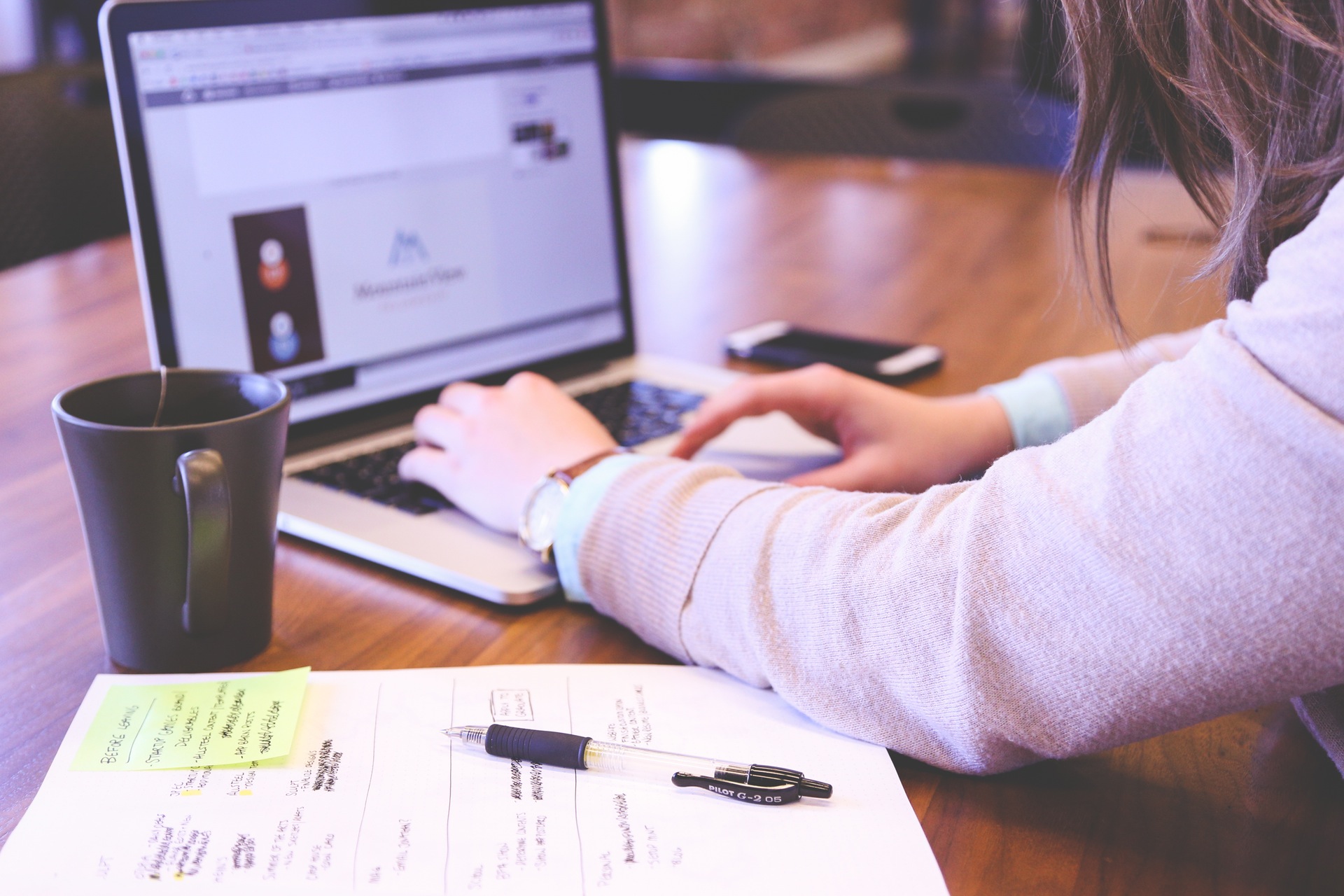 Getting her startup started