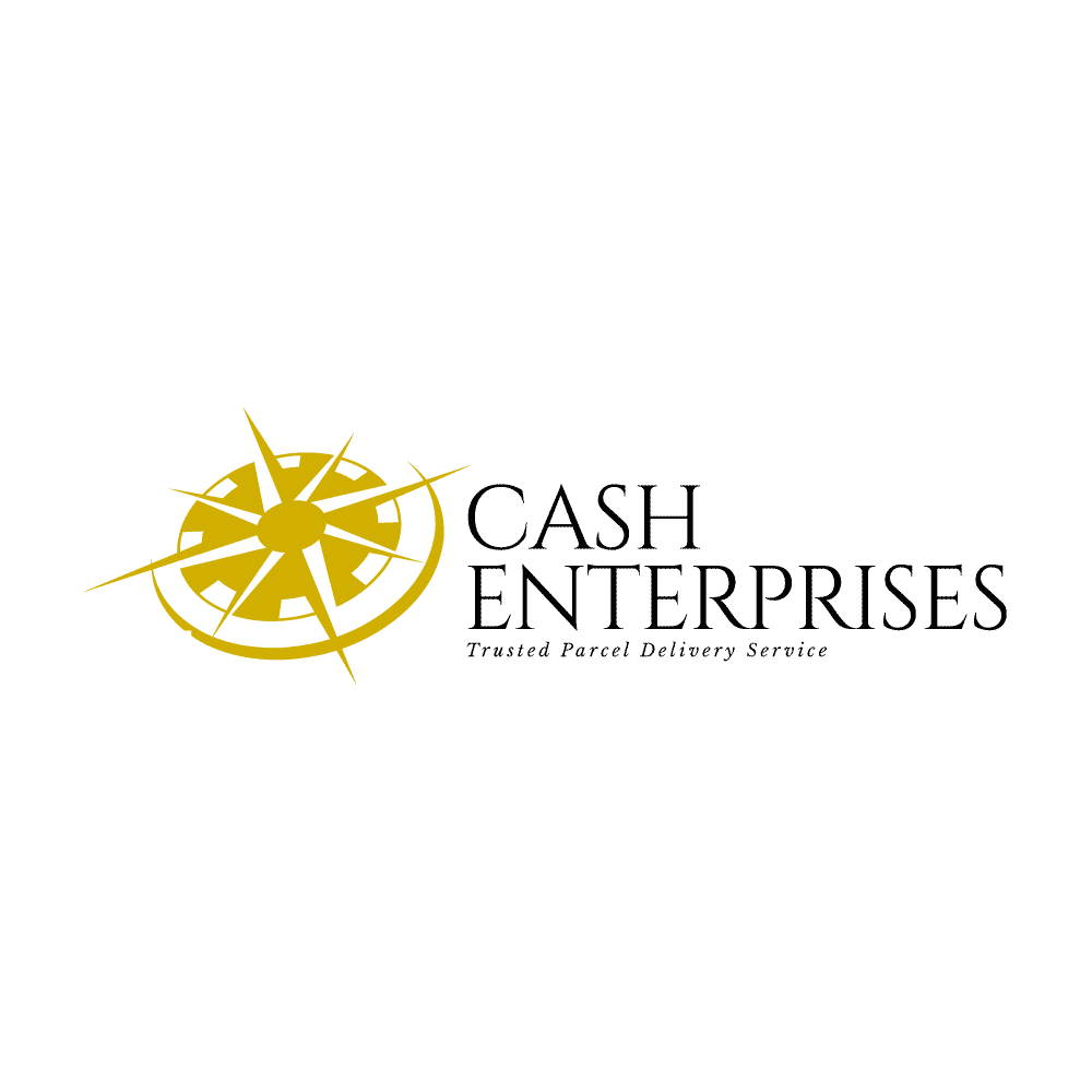 Parcel service company logo design