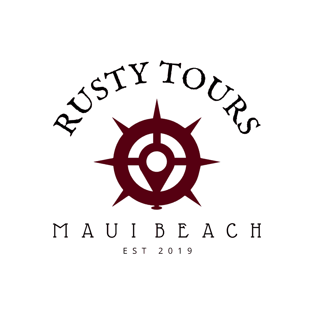 Maui beach tour logo design