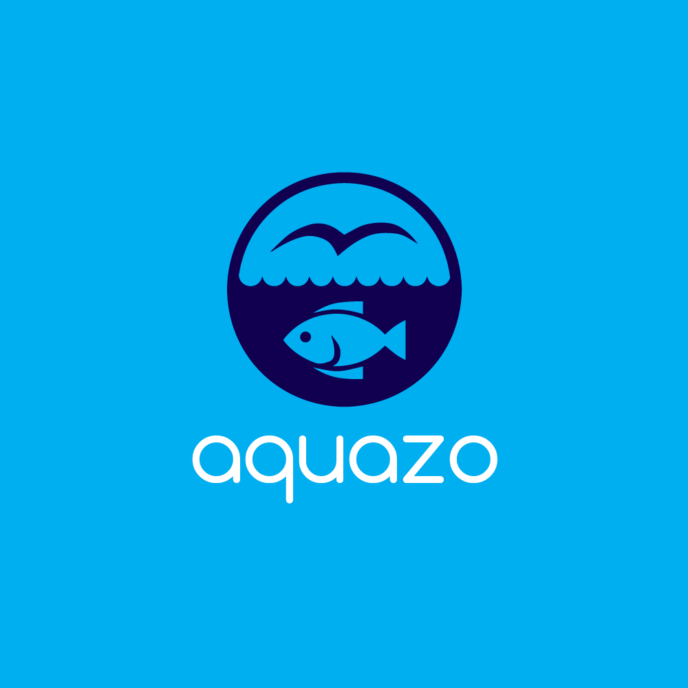 Aquarium company logo design